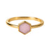 Pink Druzy | SPS Hexagon Ring - Bara Boheme