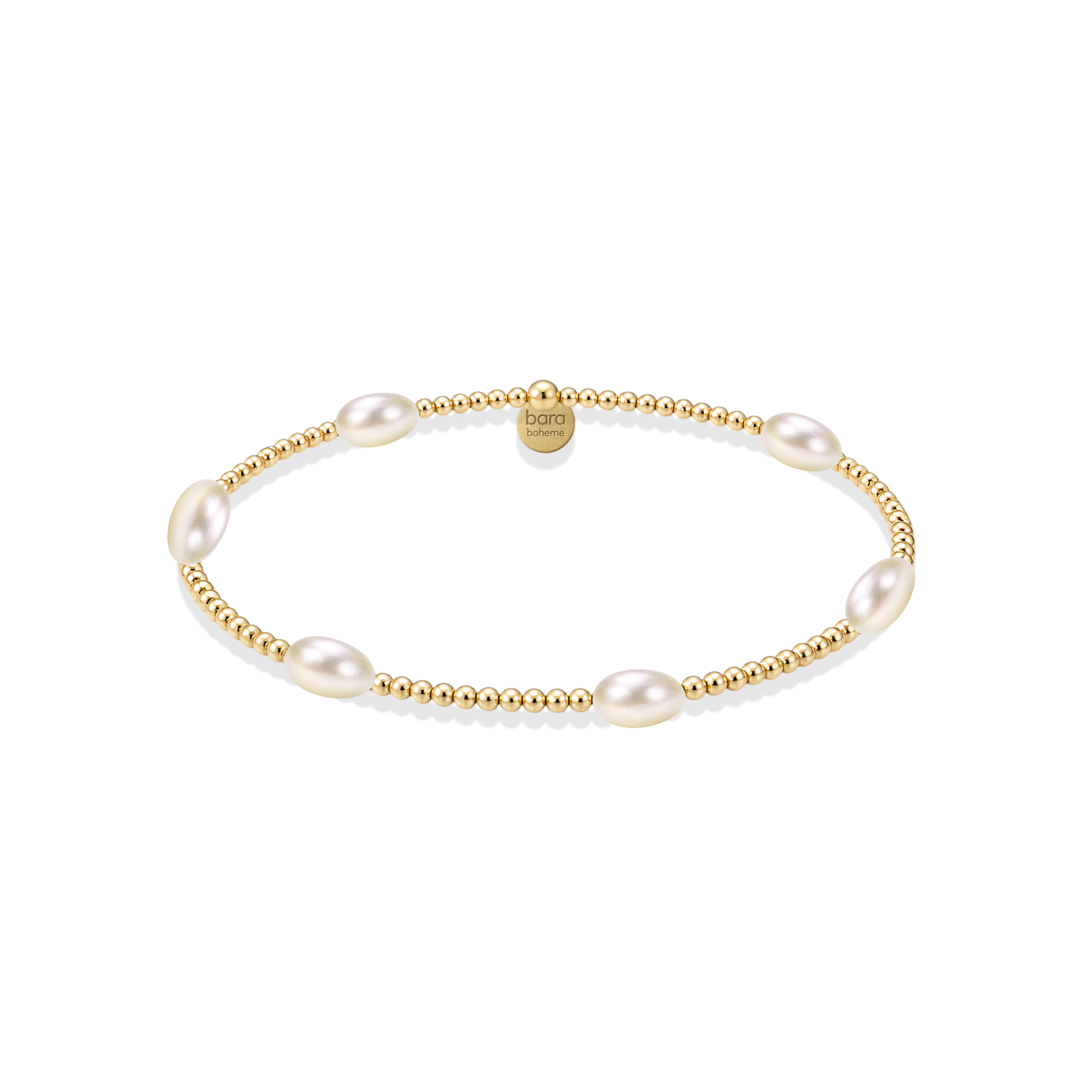Piper | Gold Filled Beaded Bracelet with Pearls