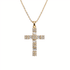 Prairie | Pave Cross Necklace - Bara Boheme