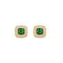 Princess | Pave Stud Earrings - Bara Boheme