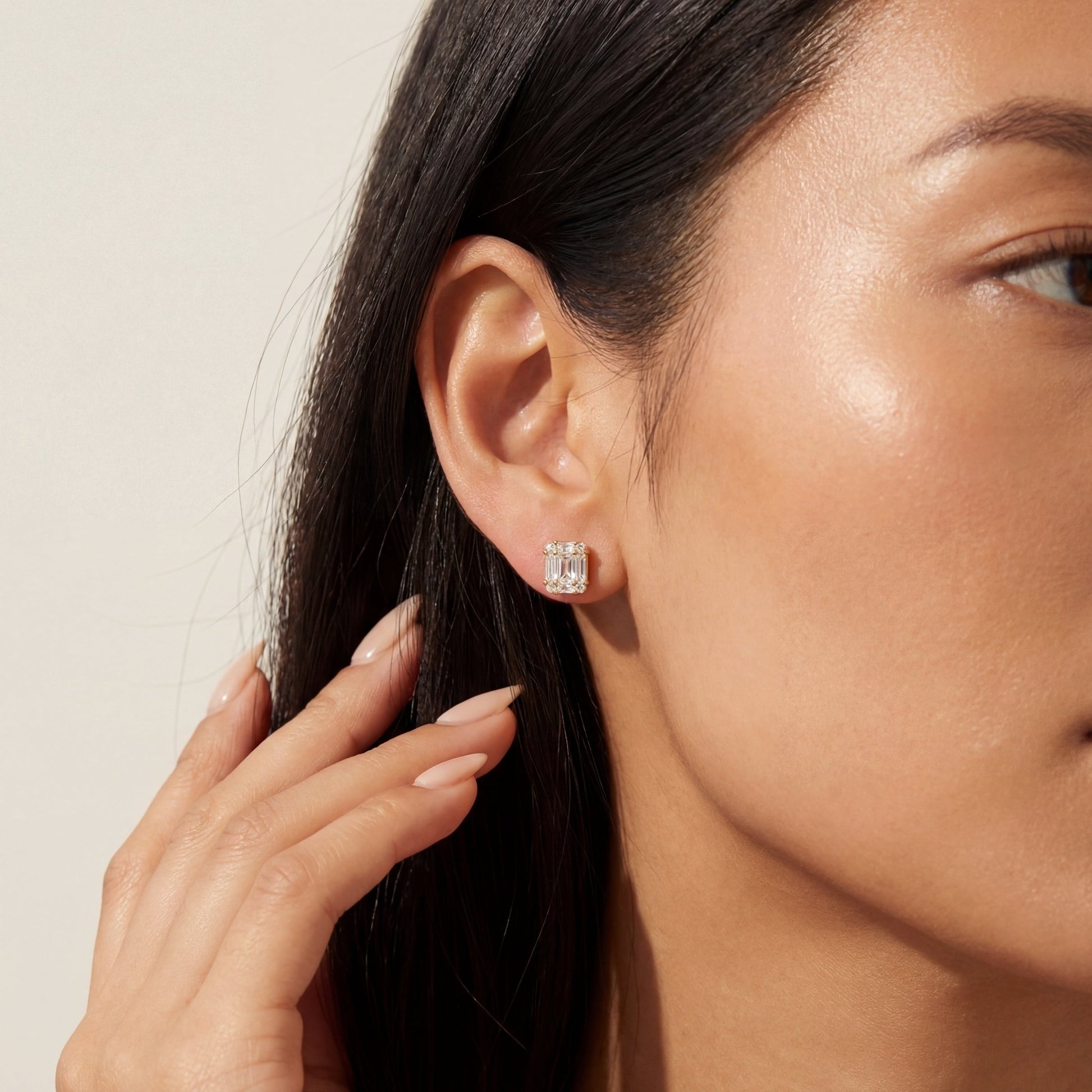 Prism | Crystal Stud Earrings - Bara Boheme