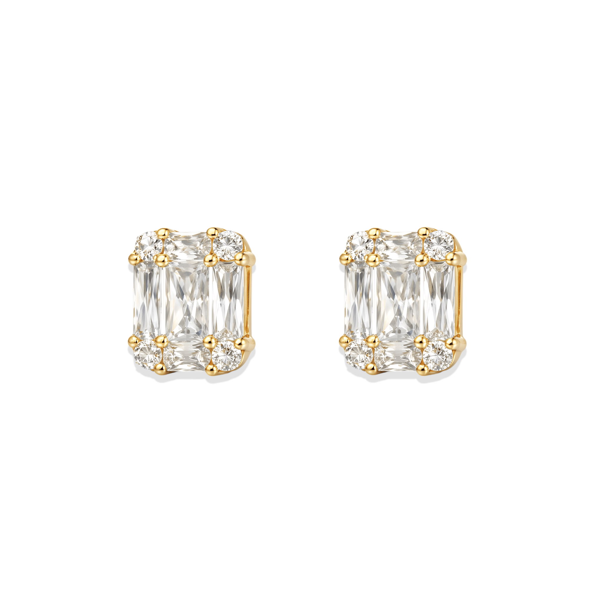 Prism | Crystal Stud Earrings - Bara Boheme