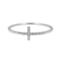Psalm | Gold Plated Cross Ring - Bara Boheme