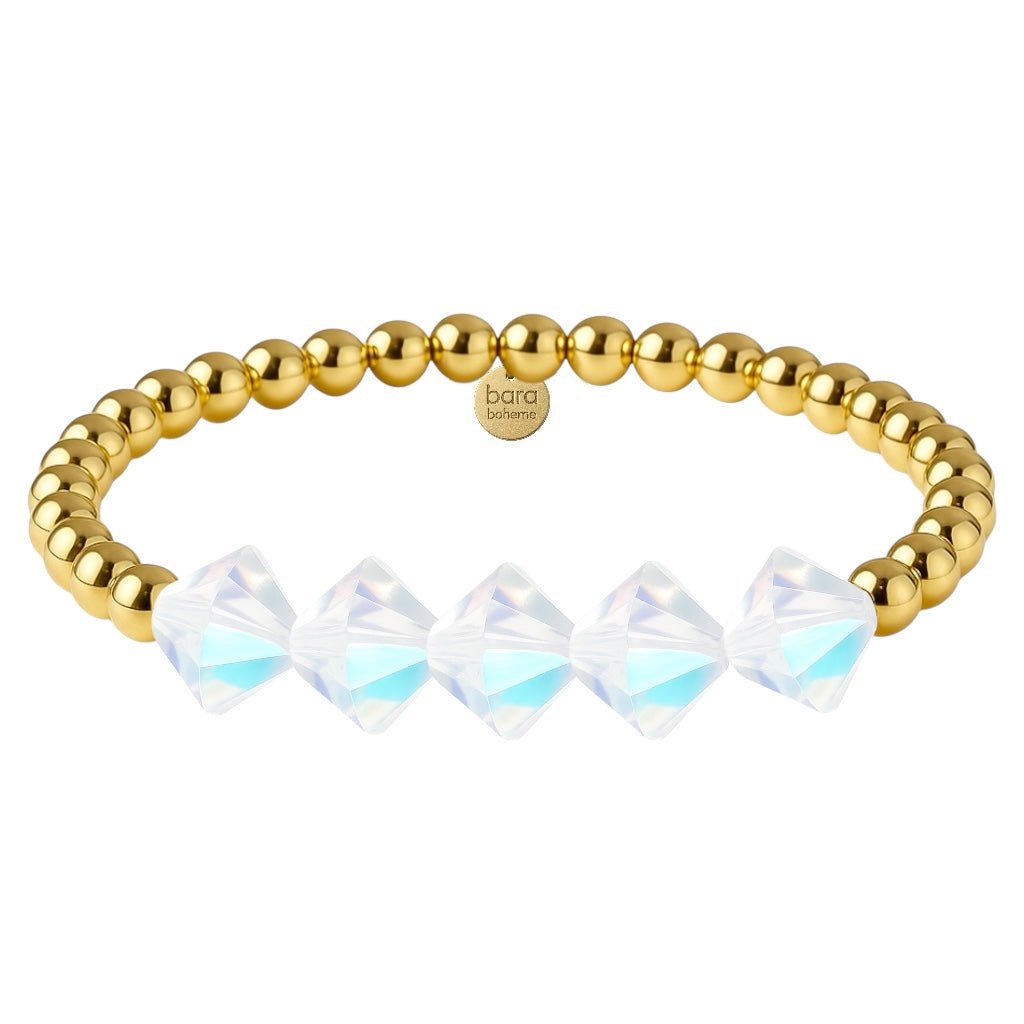 Quinn | Crystal Beaded Bracelet - Bara Boheme