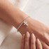 Rachel Cross Beaded Charm Bracelet - Bara Boheme