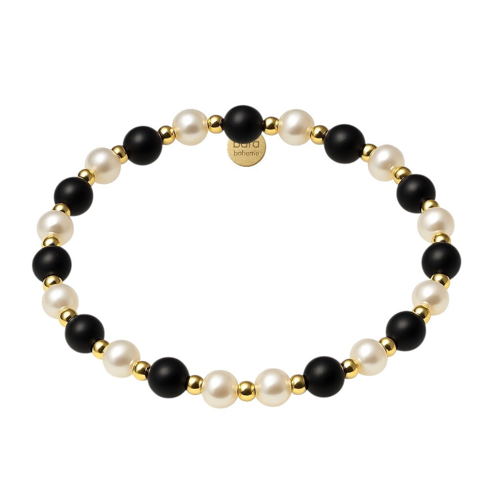 Renee | Gold Filled Beaded Bracelet - Bara Boheme