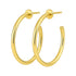Roma | Gold Hoop Earrings - Bara Boheme