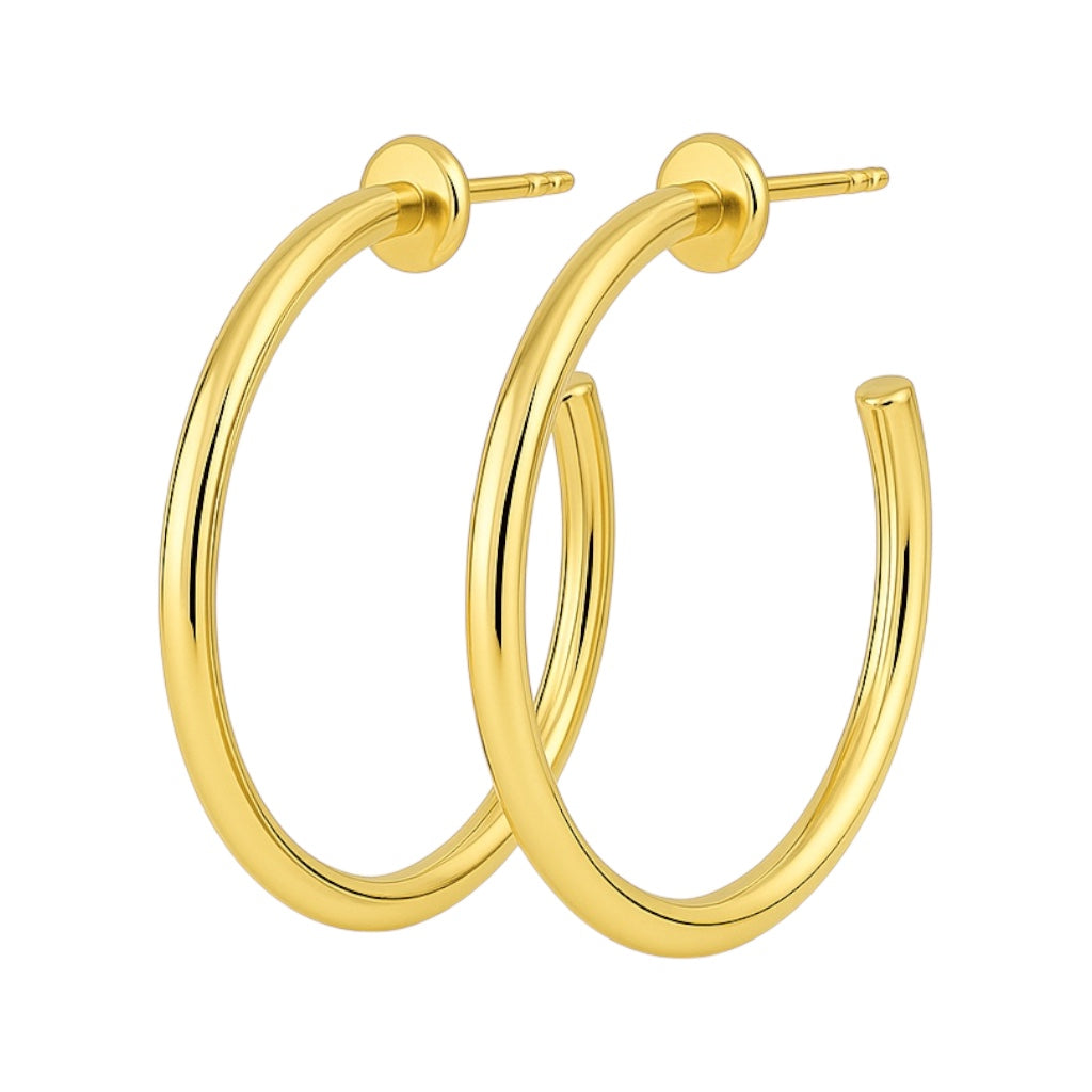 Roma | Gold Hoop Earrings