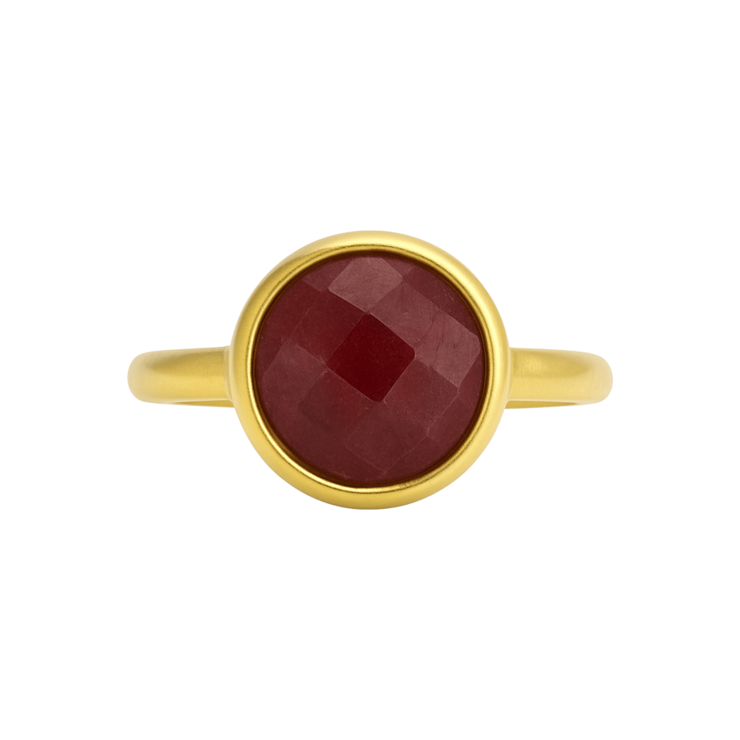 Ruby | Bezel Ring - Bara Boheme