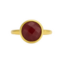Ruby | Bezel Ring