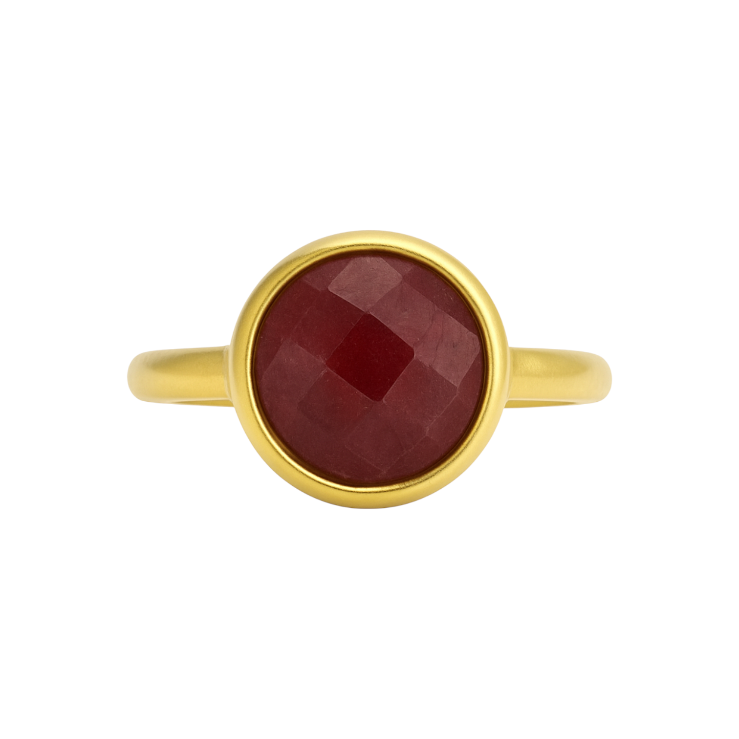 Ruby | Bezel Ring