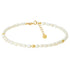 Sara | Gold Filled Beaded Anklet with Pearls - Bara Boheme