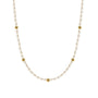 Sara | Gold Filled Beaded Necklace with Pearls - Bara Boheme