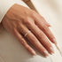 Sara Pearl Beaded Stretchy Ring - Bara Boheme