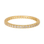 Saskia | Stackable Crystal Band Ring - Bara Boheme