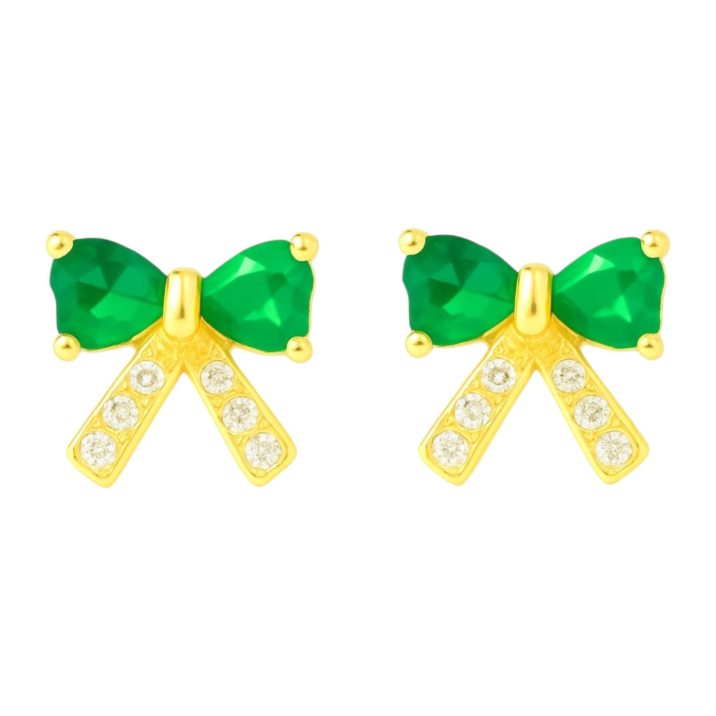 Scarlett | Bow Stud Earrings