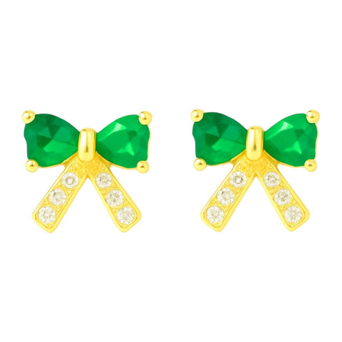 Scarlett | Bow Stud Earrings