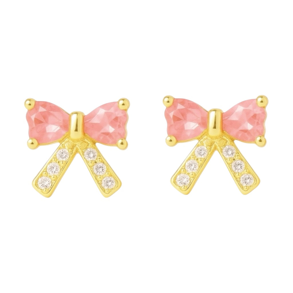 Scarlett | Bow Stud Earrings