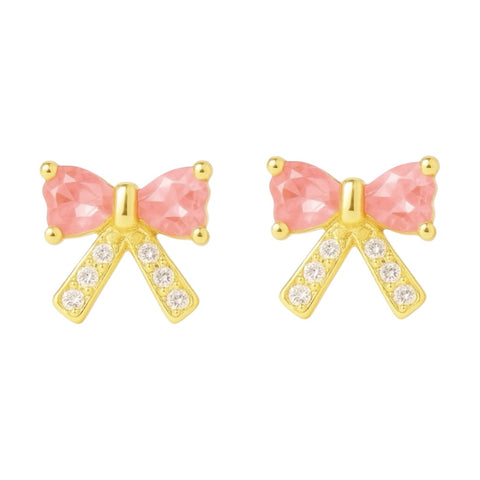 Scarlett | Bow Stud Earrings