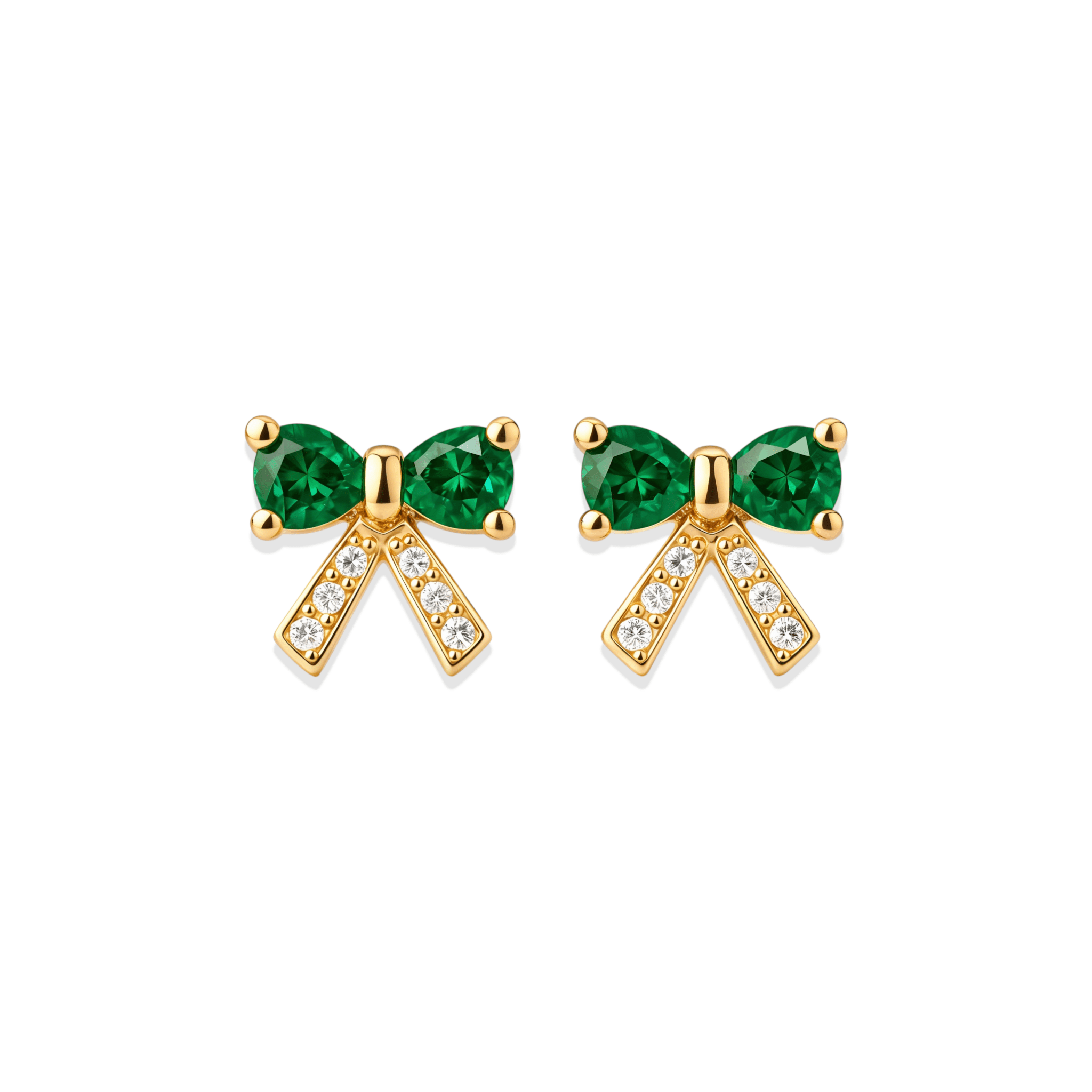 Scarlett | Bow Stud Earrings - Bara Boheme
