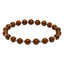 Sea Tiger | Gold Filled Beaded Men's Bracelet
