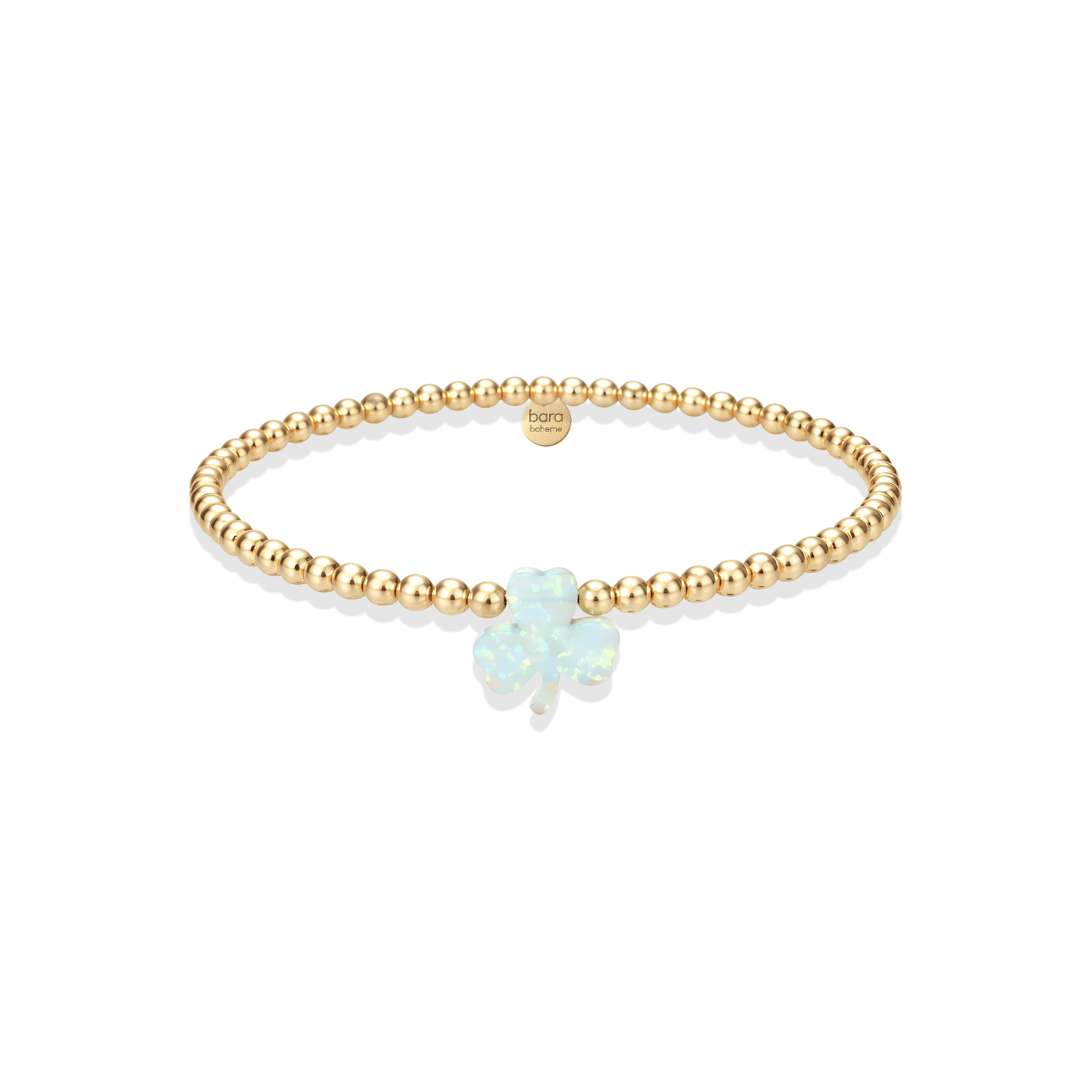Shamrock | Beaded Opal Bracelet - Bara Boheme