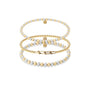 Sicily Beaded Bracelet Trio Stack - Bara Boheme