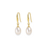 Sienna | Gold Pearl Earrings - Bara Boheme