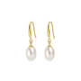 Sienna | Gold Pearl Earrings - Bara Boheme