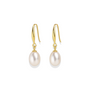 Sienna | Gold Pearl Earrings
