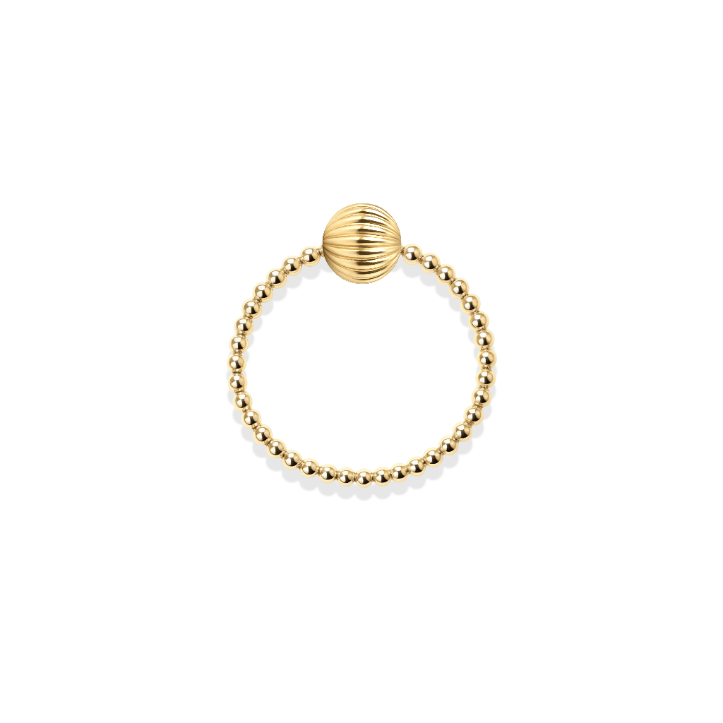 Signature Ally Beaded Stretchy Ring - Bara Boheme