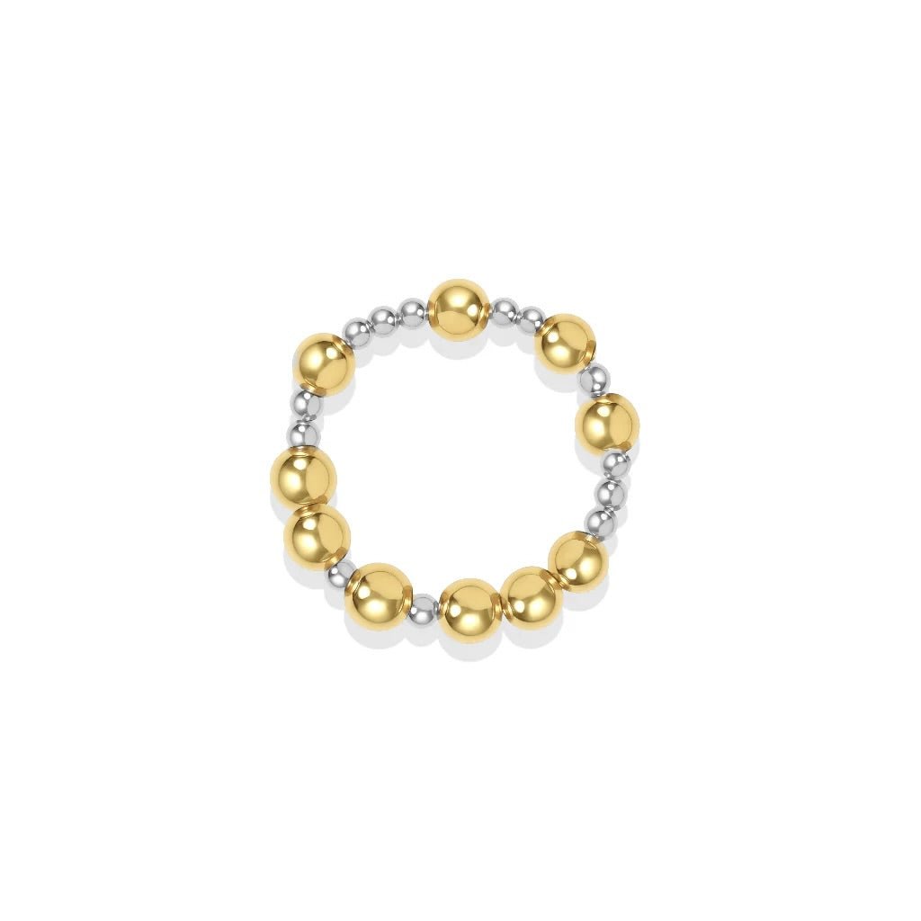 Signature Brooke Beaded Stretchy Ring - Bara Boheme