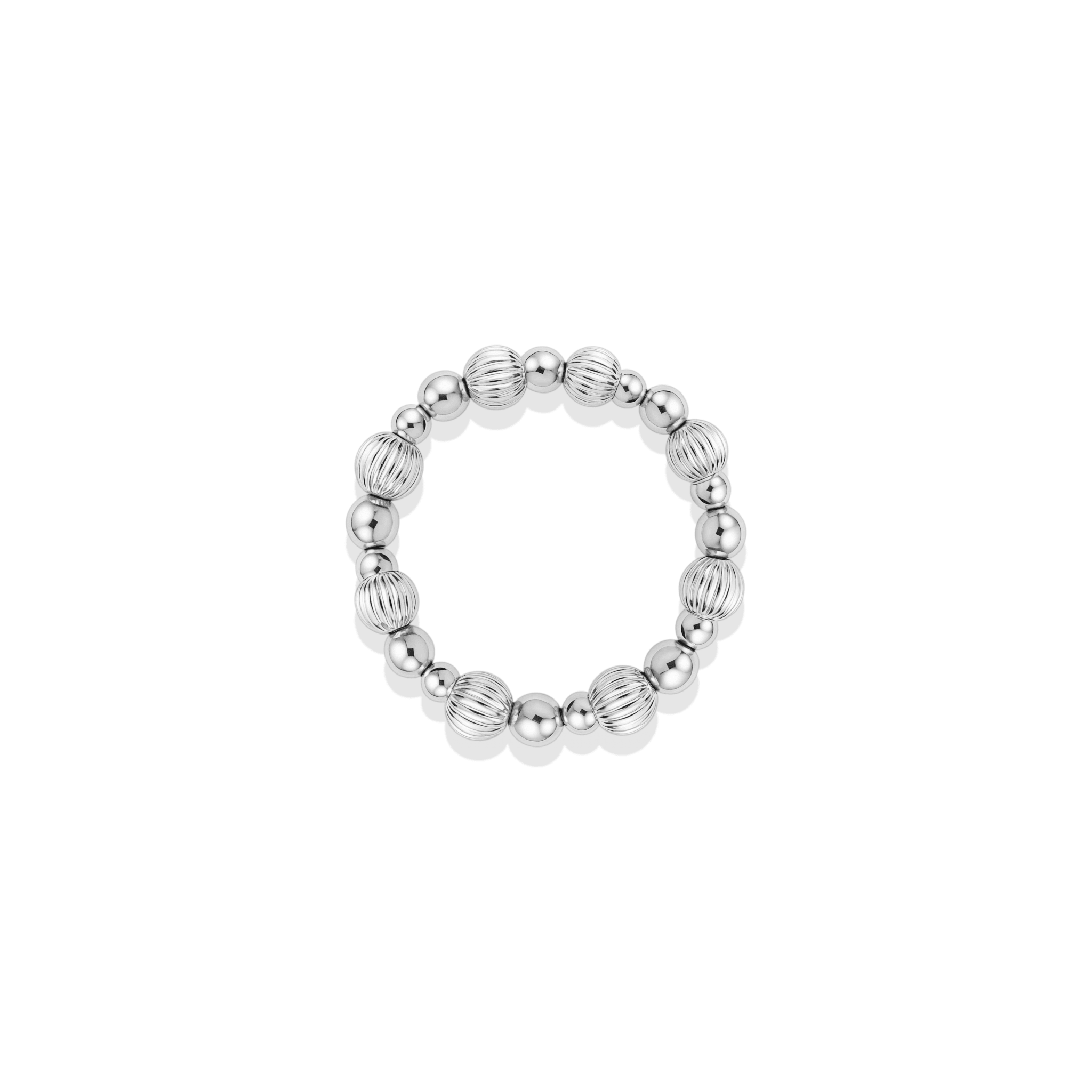 Signature Coco Beaded Stretchy Ring - Bara Boheme