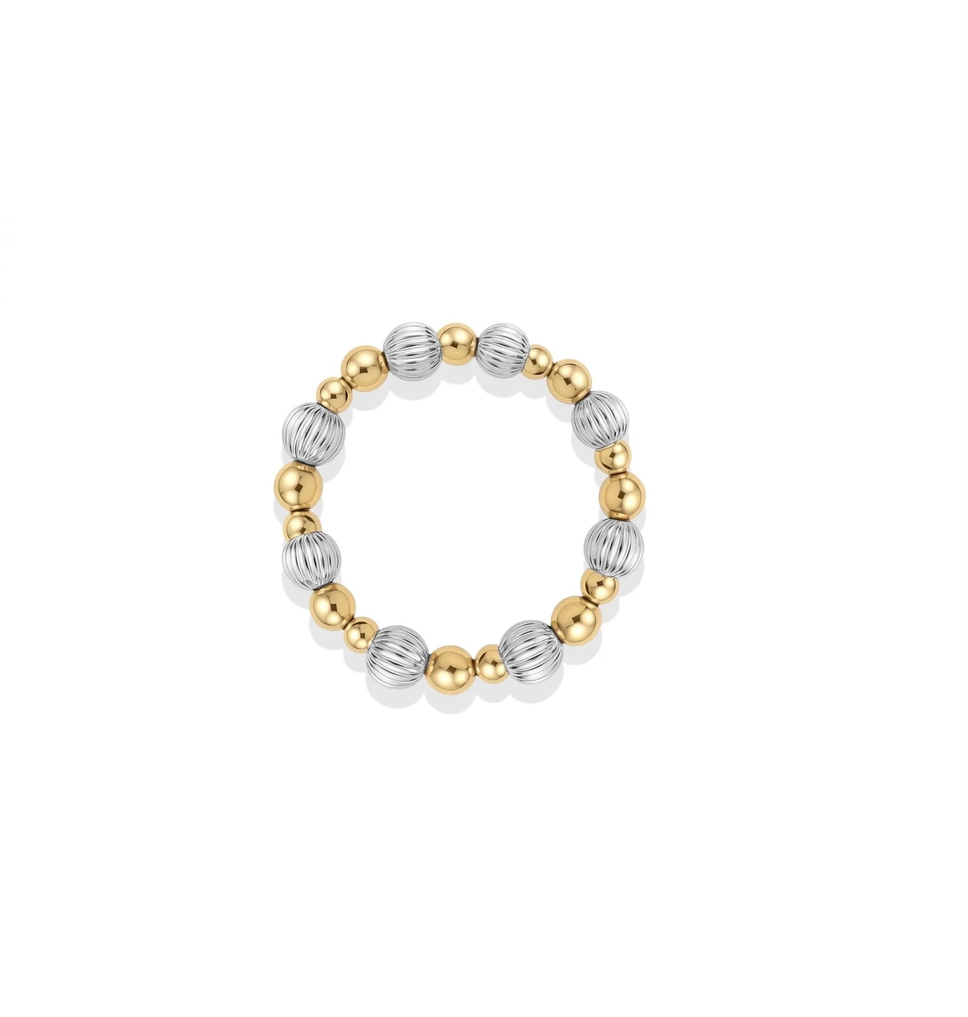 Signature Coco Beaded Stretchy Ring - Bara Boheme