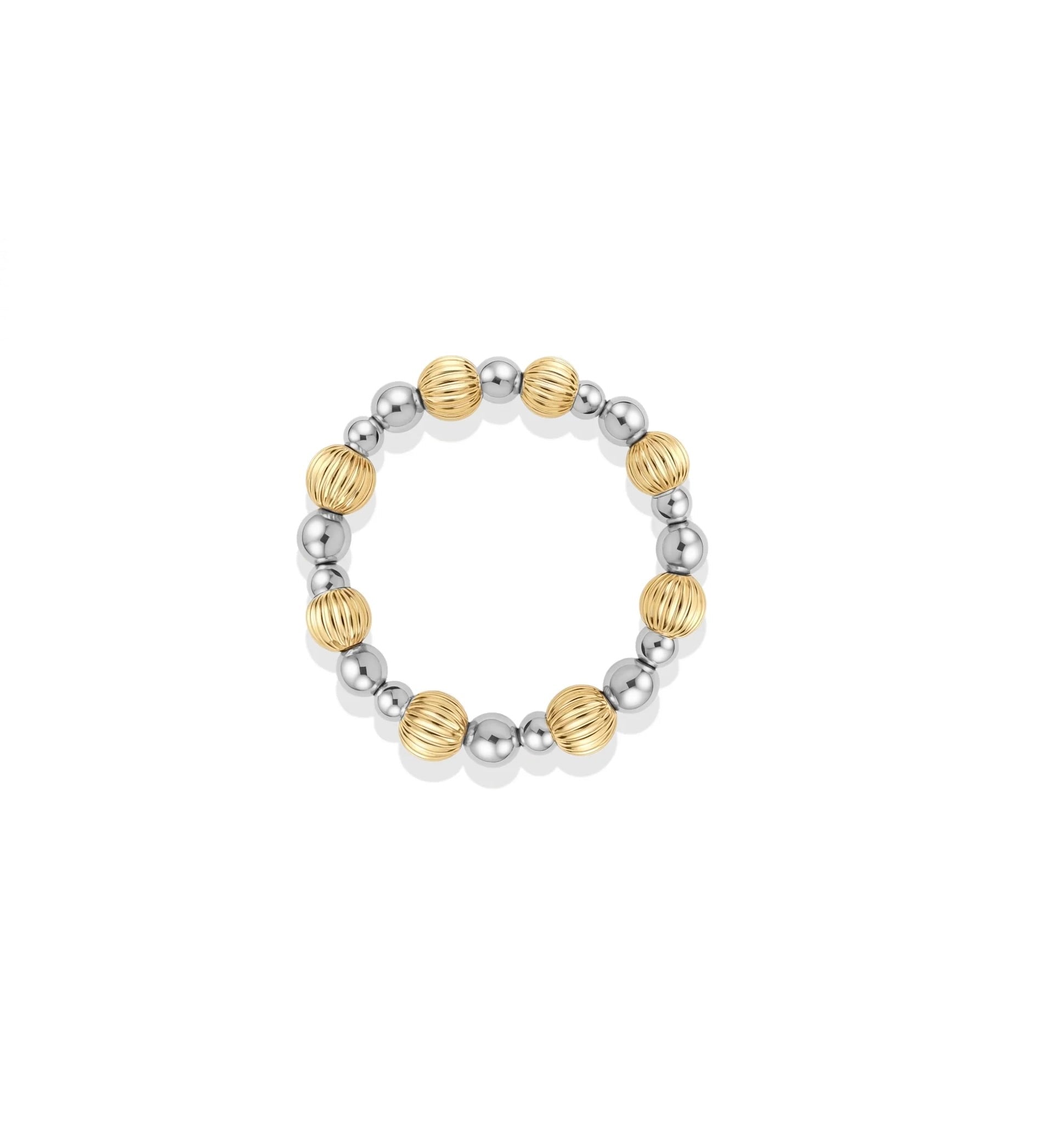 Signature Coco Beaded Stretchy Ring - Bara Boheme
