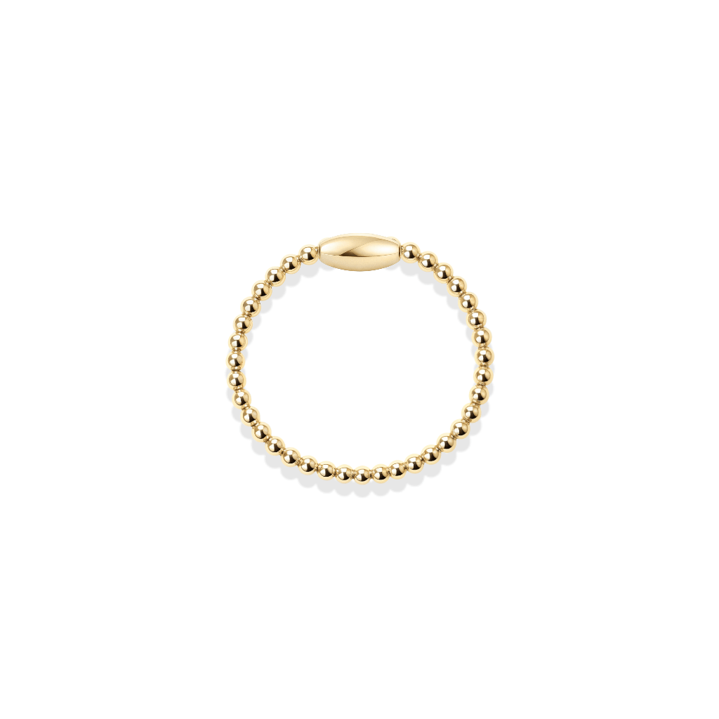 Signature Kelli Beaded Stretchy Ring - Bara Boheme