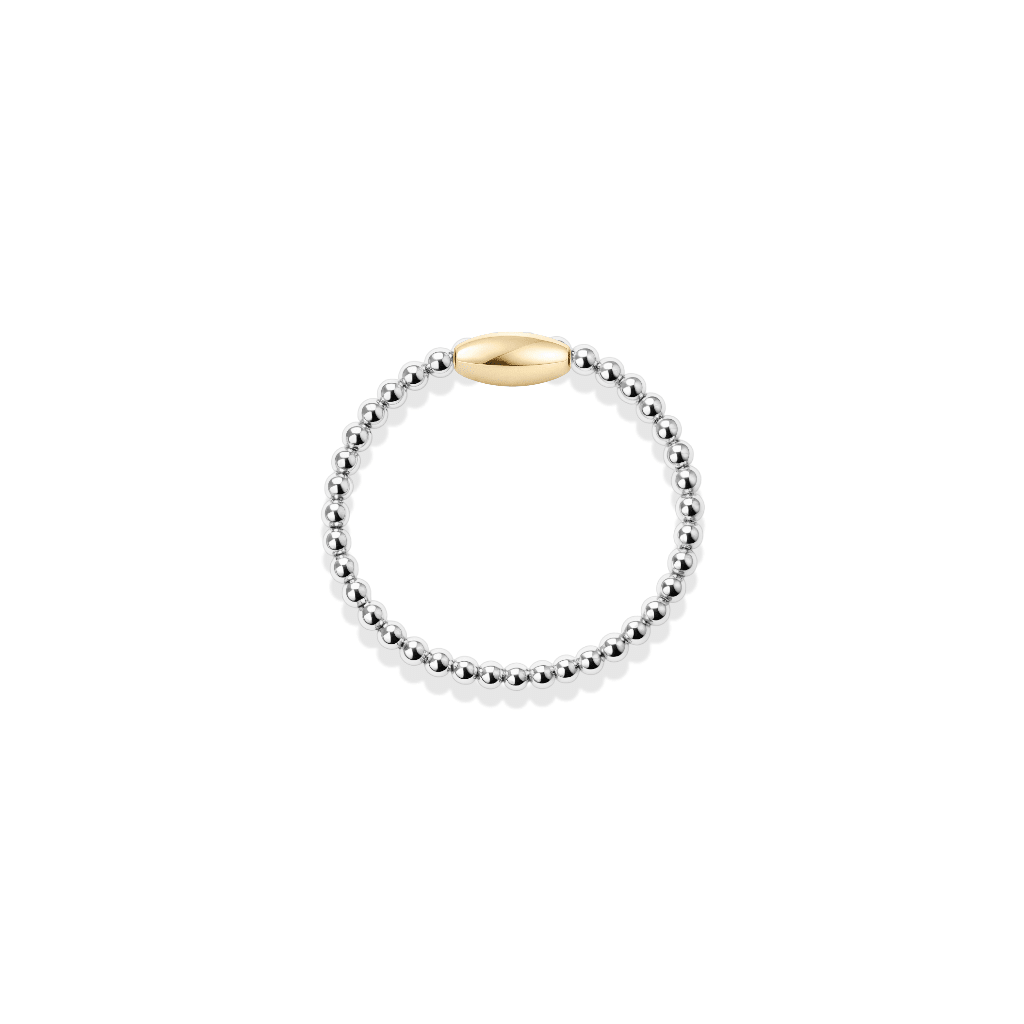 Signature Kelli Beaded Stretchy Ring - Bara Boheme