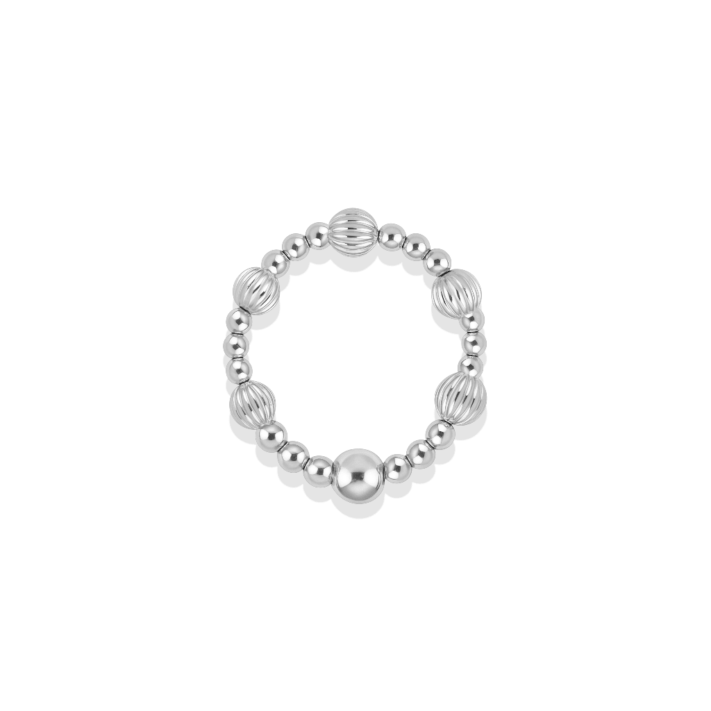 Signature Kenna Beaded Stretchy Ring - Bara Boheme