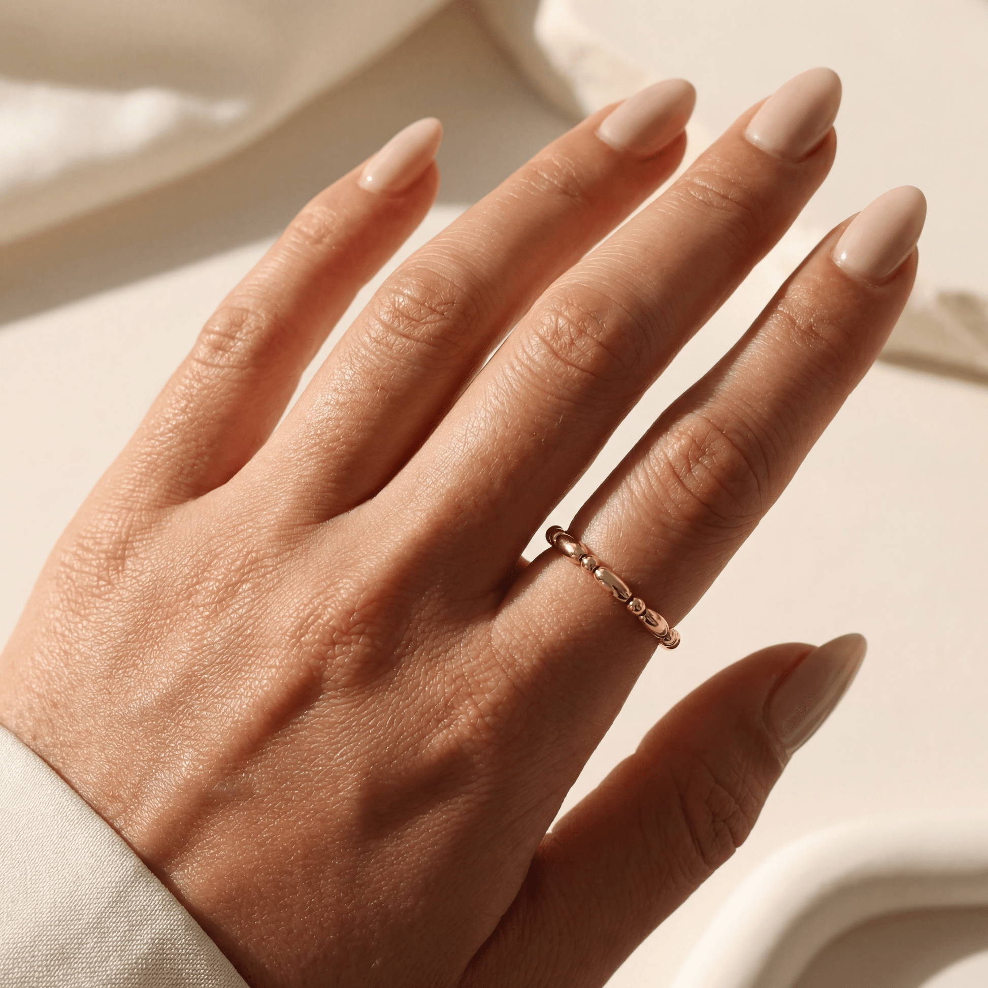 Signature Lexi Beaded Stretchy Ring - Bara Boheme