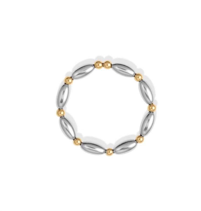 Signature Lexi Beaded Stretchy Ring - Bara Boheme