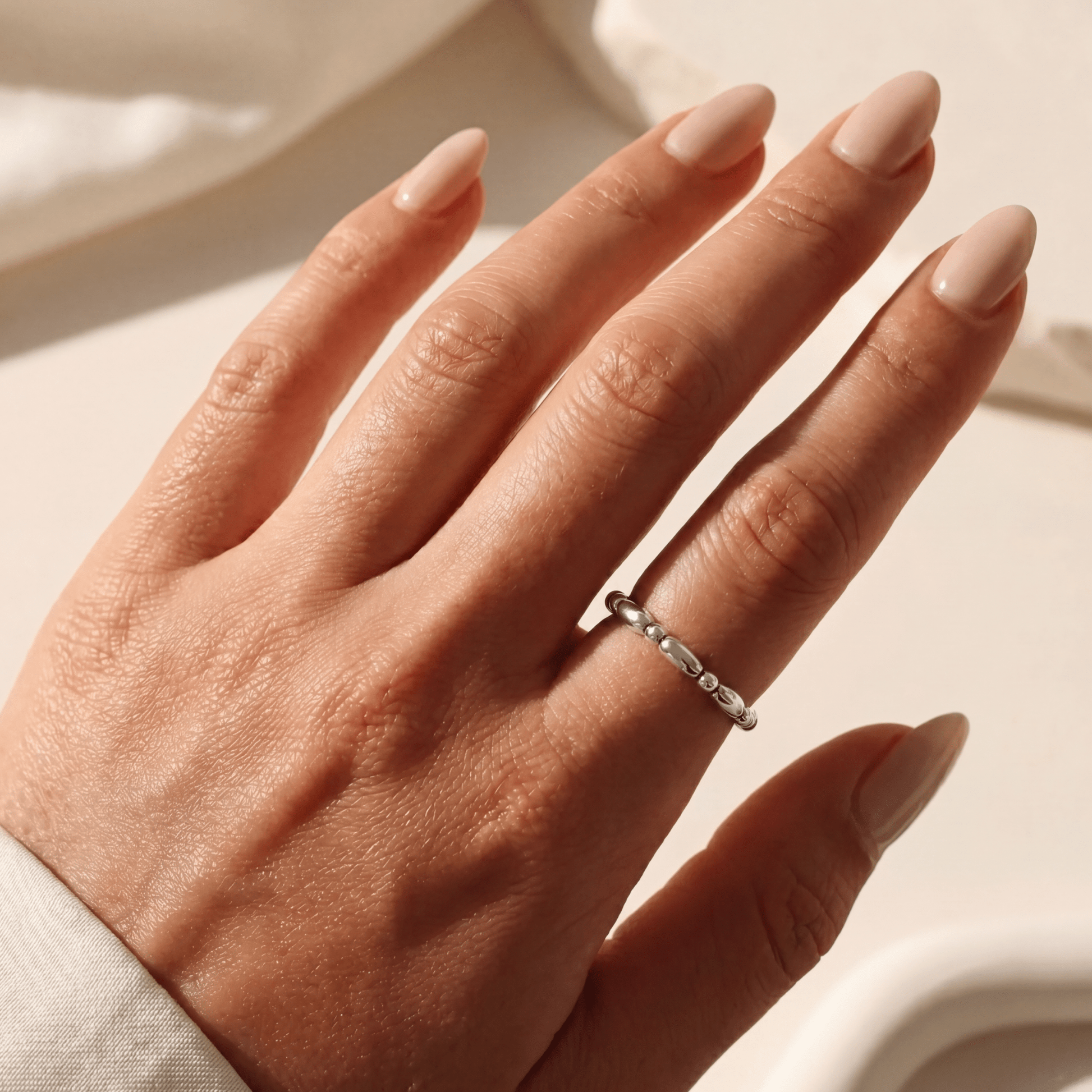 Signature Lexi Beaded Stretchy Ring - Bara Boheme