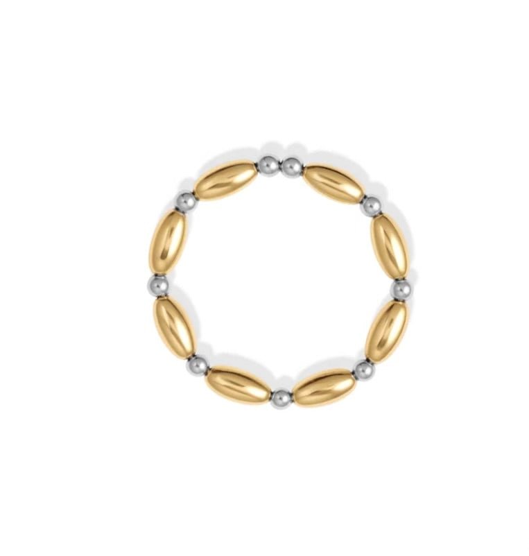 Signature Lexi Beaded Stretchy Ring - Bara Boheme