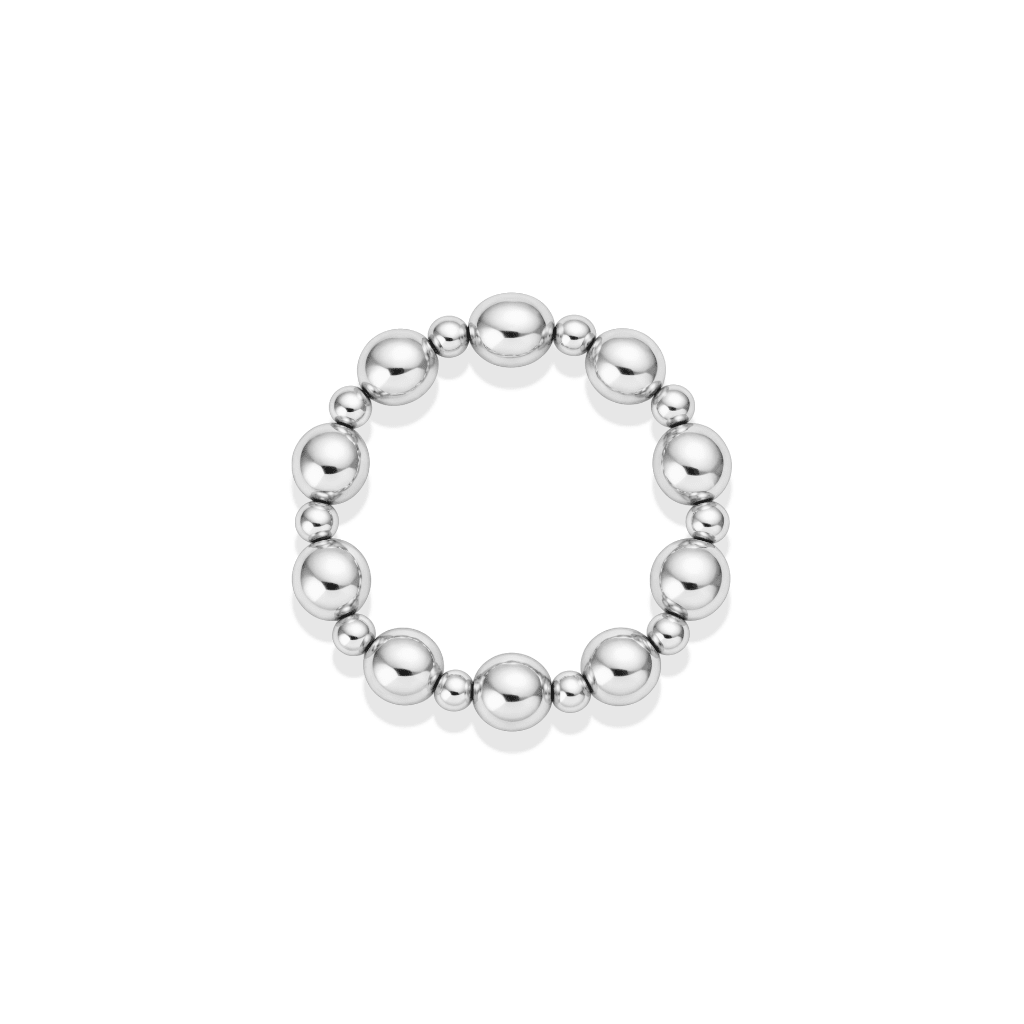 Signature Nicole Beaded Stretchy Ring - Bara Boheme