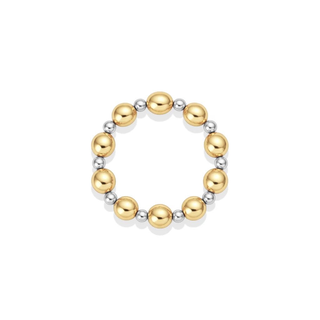 Signature Nicole Beaded Stretchy Ring - Bara Boheme
