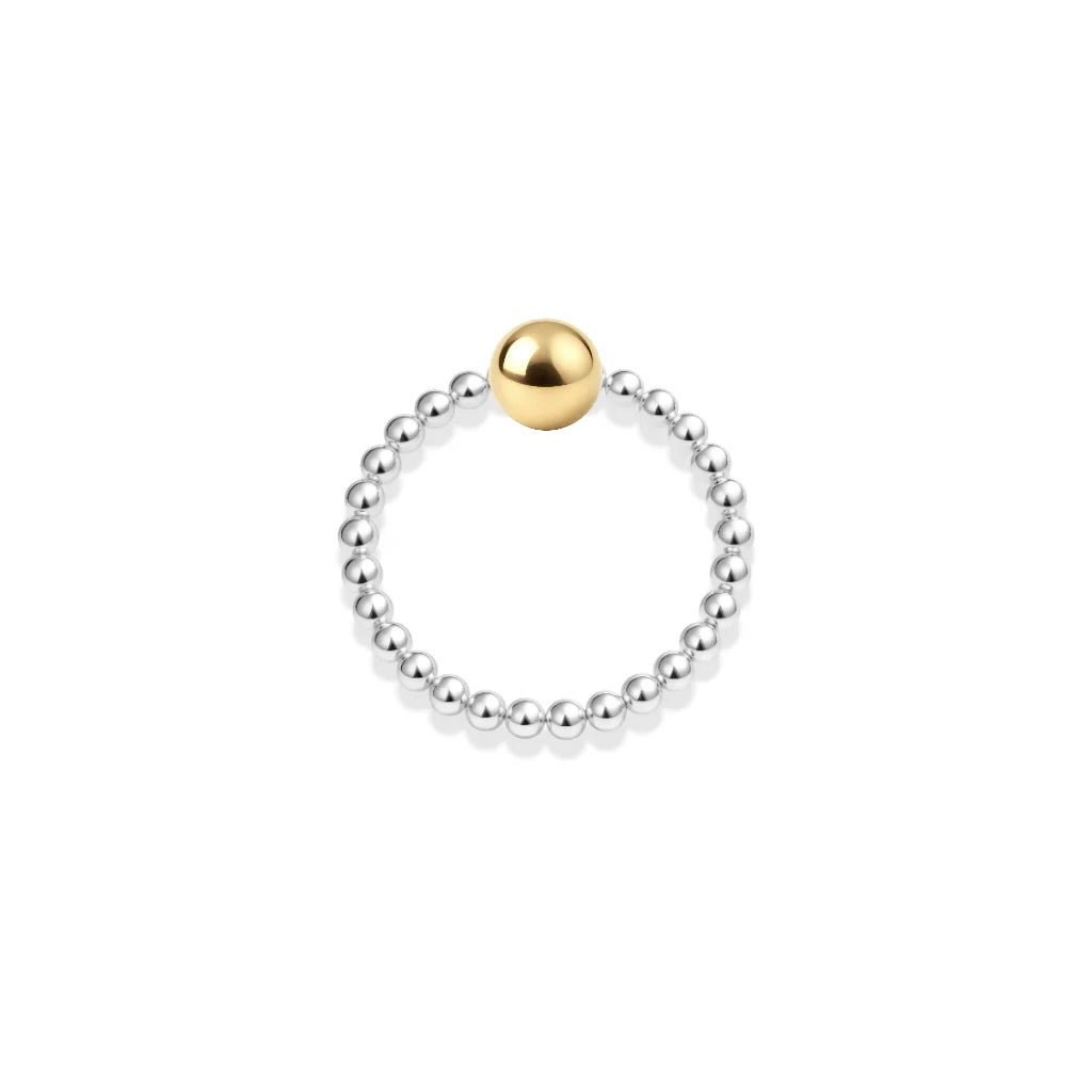 Signature Olivia Beaded Stretchy Ring - Bara Boheme
