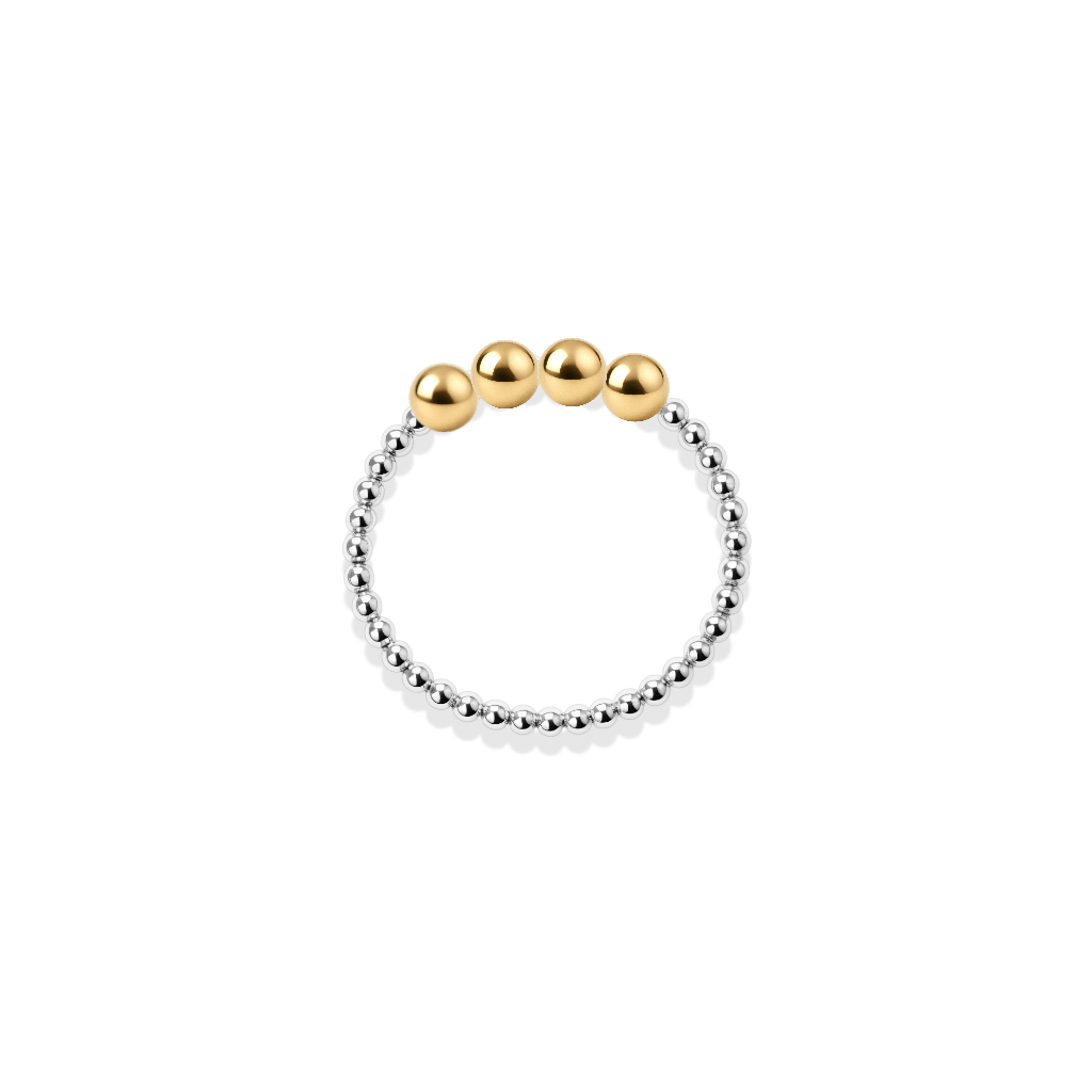 Signature Robyn Beaded Stretchy Ring - Bara Boheme