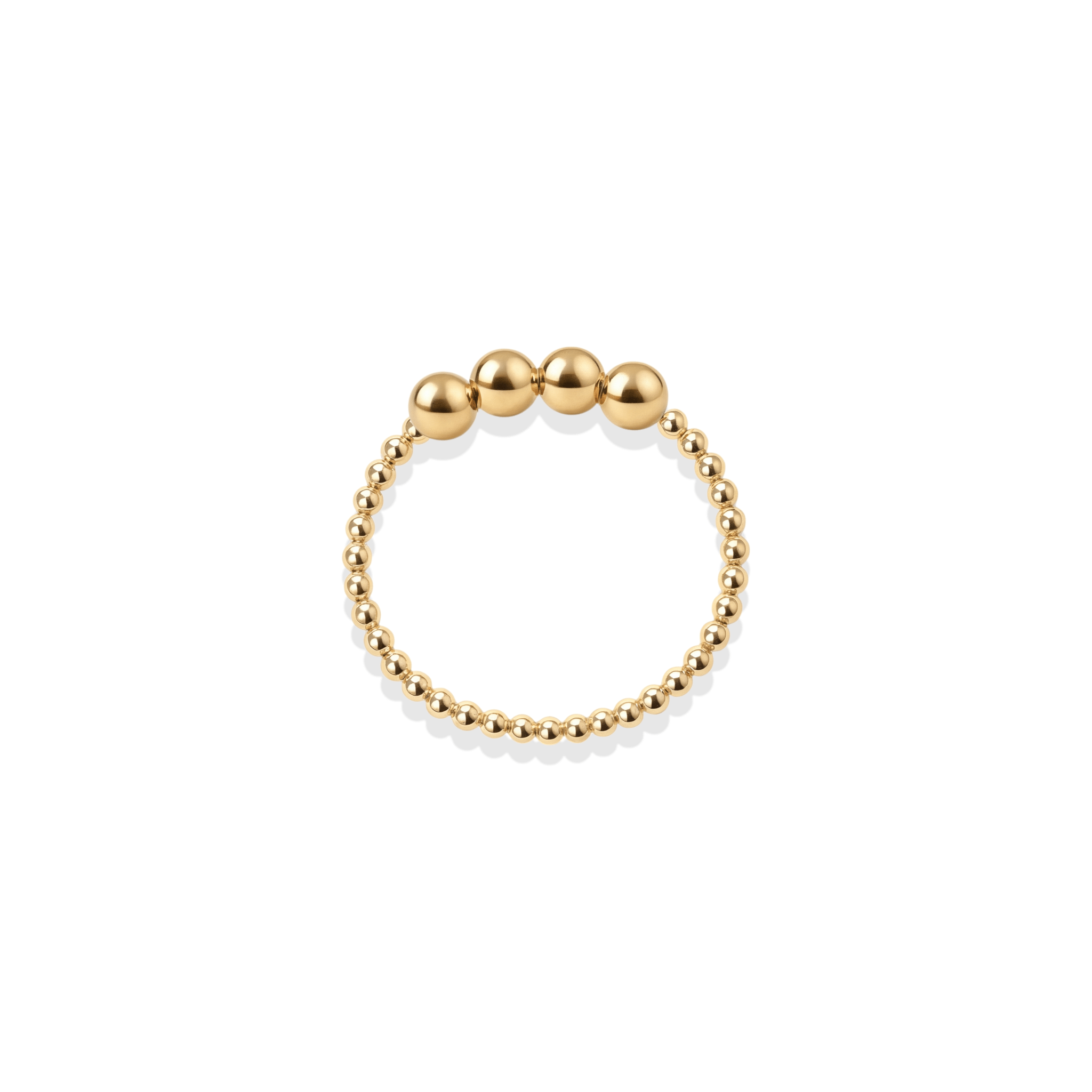 Signature Robyn Beaded Stretchy Ring - Bara Boheme