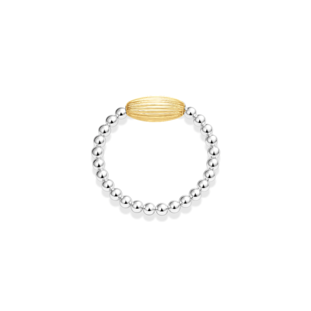 Signature Ruti Beaded Stretchy Ring - Bara Boheme