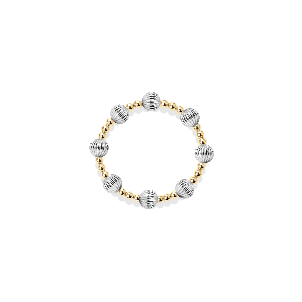 Signature Tamra Beaded Stretchy Ring - Bara Boheme