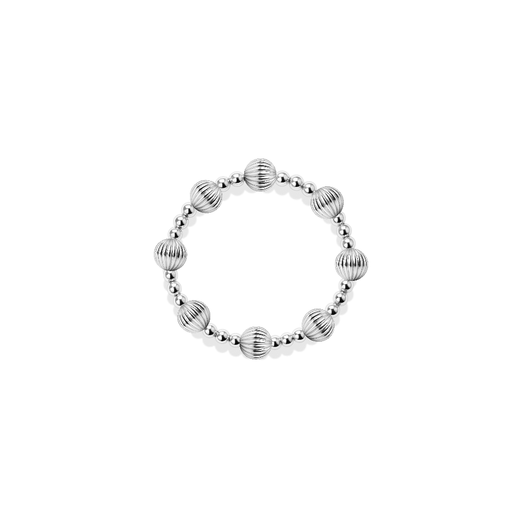 Signature Tamra Beaded Stretchy Ring - Bara Boheme